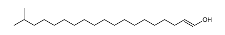 18-methylnonadec-1-en-1-ol Structure