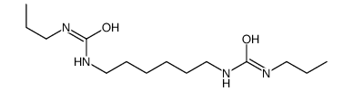 1-propyl-3-[6-(propylcarbamoylamino)hexyl]urea Structure