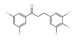 3',5'-DIFLUORO-3-(3,4,5-TRIFLUOROPHENYL)PROPIOPHENONE picture