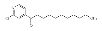 2-CHLORO-4-UNDECANOYLPYRIDINE结构式