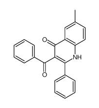 3-benzoyl-6-methyl-2-phenyl-1H-quinolin-4-one Structure