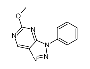 5-methoxy-3-phenyltriazolo[4,5-d]pyrimidine Structure