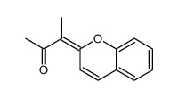 3-chromen-2-ylidenebutan-2-one Structure