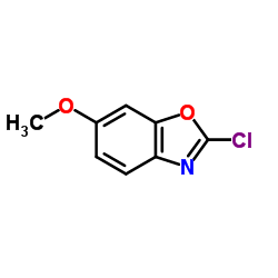2-chloro-6-methoxybenzo[d]oxazole结构式