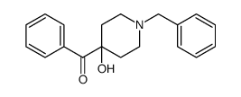 (1-BENZYL-4-HYDROXYPIPERIDIN-4-YL)(PHENYL)METHANONE结构式