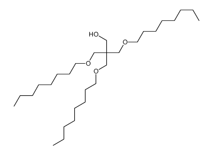 3-octoxy-2,2-bis(octoxymethyl)propan-1-ol结构式