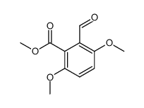 methyl 2-formyl-3,6-dimethoxybenzoate Structure