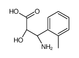 (2S,3S)-3-AMINO-2-HYDROXY-3-(O-TOLYL)PROPANOIC ACID structure