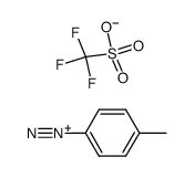 (p-toluene)diazonium trifluoromethanesulfonate结构式