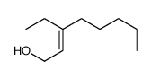 3-ethyloct-2-en-1-ol Structure