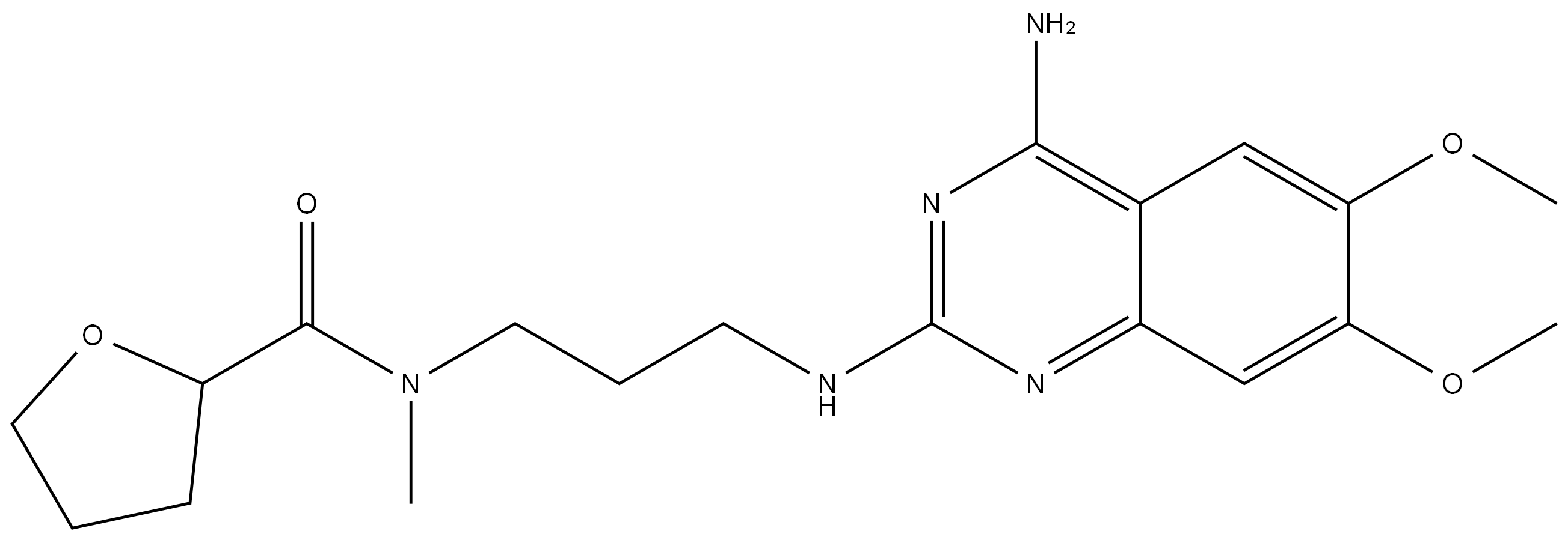 阿夫唑嗪EP杂质C结构式