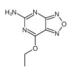 7-ethoxy-[1,2,5]oxadiazolo[3,4-d]pyrimidin-5-amine结构式