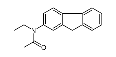 N-ethyl-N-(9H-fluoren-2-yl)acetamide结构式
