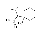 1-Cyclohexyl-3,3-difluor-2-nitro-1-propanol结构式