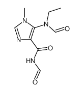 5-(N-ethylformamido)-N-formyl-1-methylimidazole-4-carboxamide Structure