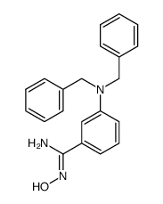 3-dibenzylamino-N-hydroxybenzamidine Structure
