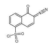 2-diazo-1,2-dihydro-1-oxonaphthalene-5-sulphonylchloride picture