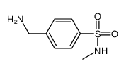4-(Aminomethyl)-N-methylbenzenesulfonamide结构式