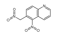 6-nitromethyl-5-nitroquinoline结构式