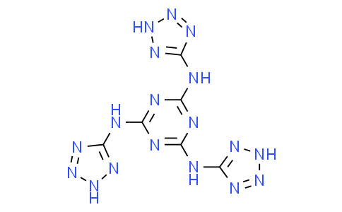 N2,N4,N6-三(2H-四氮唑-5-基)-1,3,5-三嗪-2,4,6-三氨基图片