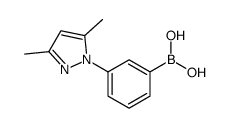 3-(3,5-二甲基-1H-吡唑-1-基)苯基硼酸图片