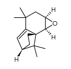 (1aR,5S,7aR,7bS)-3,3,8,8-tetramethyl-2,3,5,6,7,7b-hexahydro-1aH-5,7a-methanonaphtho[1,2-b]oxirene结构式