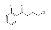 4-CHLORO-1-(2-CHLOROPHENYL)-1-OXOBUTANE结构式