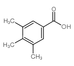 3,4,5-trimethylbenzoic acid Structure