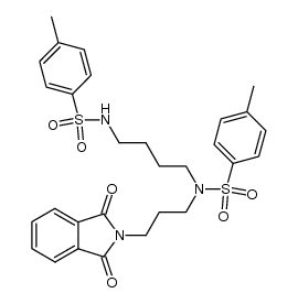 N1,NN1-phthaloyl-4,N8-ditosyl-4-azaoctane-1,8-diamine结构式