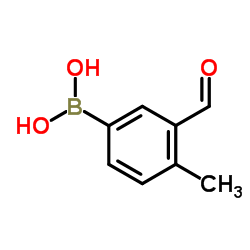 3-甲酰基-4-甲基苯硼酸图片