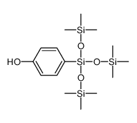 4-tris(trimethylsilyloxy)silylphenol Structure