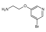2-(5-bromopyridin-3-yl)oxyethanamine Structure