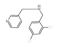 N-(2,4-DICHLOROBENZYL)-N-(PYRIDIN-3-YLMETHYL)AMINE Structure