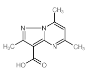 2,5,7-trimethylpyrazolo[1,5-a]pyrimidine-3-carboxylic acid(SALTDATA: FREE) picture