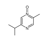 Pyrazine, 2-methyl-5-(1-methylethyl)-, 1-oxide (9CI) structure