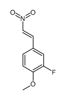 2-fluoro-1-methoxy-4-(2-nitroethenyl)benzene Structure
