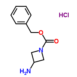 Benzyl 3-aminoazetidine-1-carboxylate hydrochloride Structure