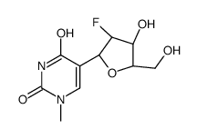 5-[(3S,4R,5R)-3-fluoro-4-hydroxy-5-(hydroxymethyl)oxolan-2-yl]-1-methylpyrimidine-2,4-dione Structure