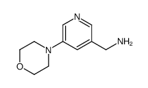 (5-Morpholinopyridin-3-yl)Methanamine Structure