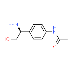 N-{4-[(1S)-1-Amino-2-hydroxyethyl]phenyl}acetamide Structure