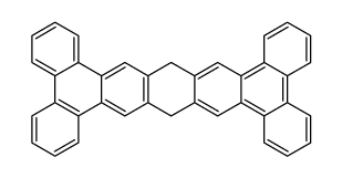 10,21-dihydro-tetrabenzo[a,c,l,n]pentacene Structure