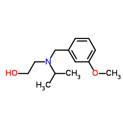 2-[Isopropyl(3-methoxybenzyl)amino]ethanol结构式
