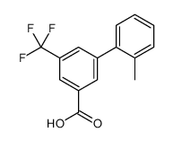 3-(2-methylphenyl)-5-(trifluoromethyl)benzoic acid结构式