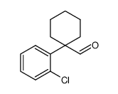 1-(2-chlorophenyl)cyclohexanecarbaldehyde结构式