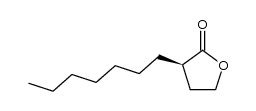 (R)-2-(2-hydroxy-ethyl)-nonanoic acid-lactone Structure