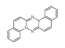 <1,2,4,5>-tetrazino<1,6-a:4,3-a'>diquinoline结构式