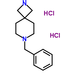 7-Benzyl-2,7-diazaspiro[3.5]nonane dihydrochloride Structure
