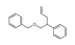 (1-(benzyloxy)pent-4-en-2-yl)benzene Structure