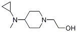 2-[4-(Cyclopropyl-Methyl-aMino)-piperidin-1-yl]-ethanol Structure