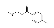 3-Dimethylamino-1-(4-methylphenyl)-1-propanone结构式